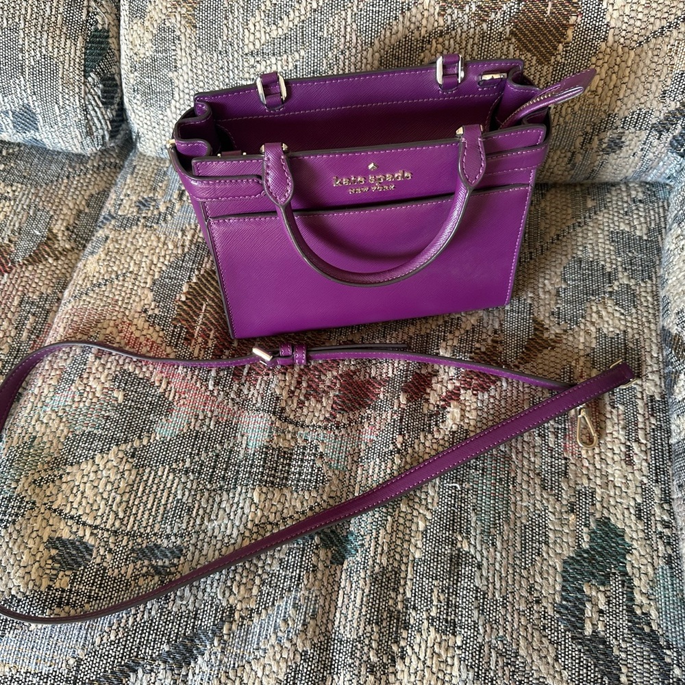 Kate Spade Vibrant Purple Crossbody Bag